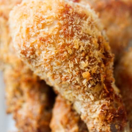 Baked Crispy Chicken Drumsticks