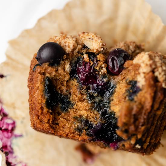 Vegan Blueberry Muffins