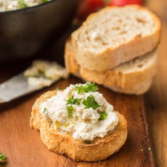 Vegan Ricotta Cheese