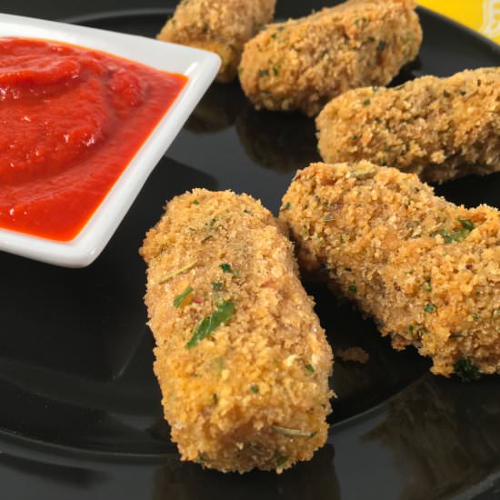 Air Fryer Frozen Mozzarella Sticks