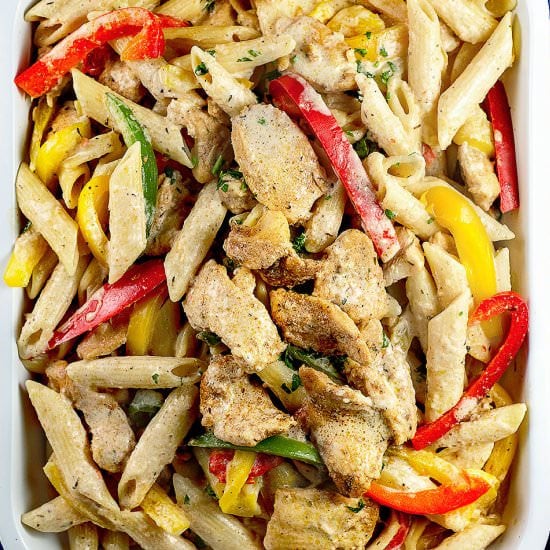 Rasta pasta recipe