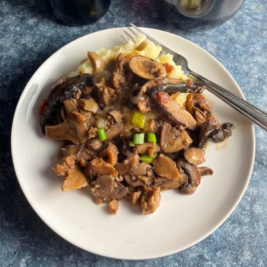 Mushroom Fricassee