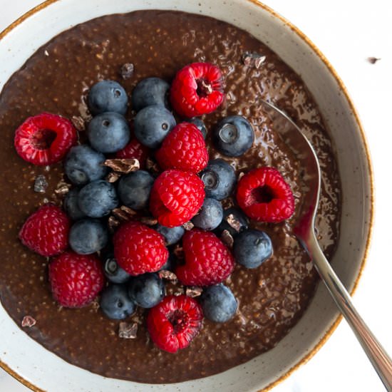Chocolate Chia Seed Pudding