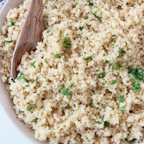 Cilantro Lime Quinoa