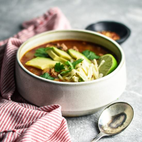 Slow Cooker Turkey Chili
