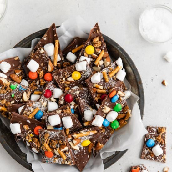 Kitchen Sink Chocolate Bark