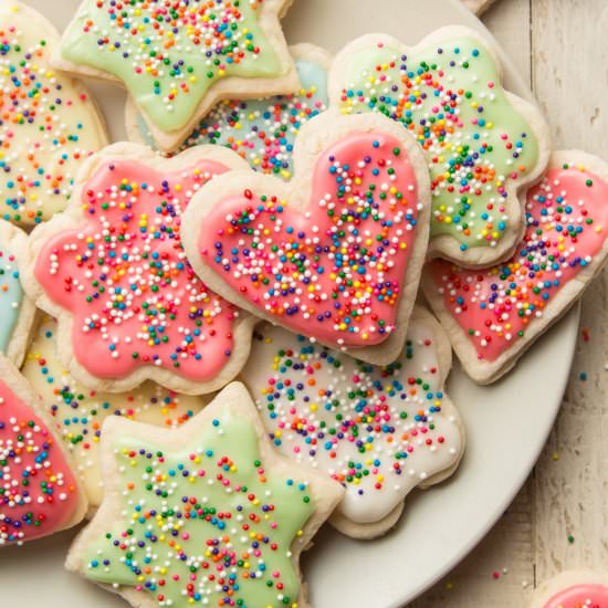 Vegan Sugar Cookies