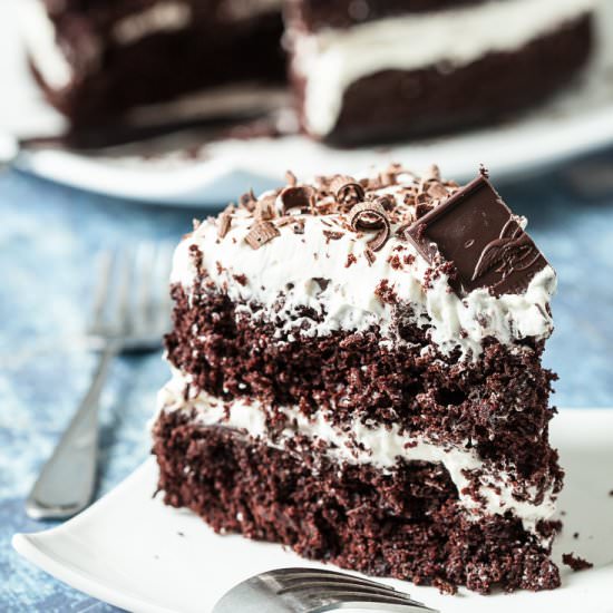 Irish Cream Chocolate Cake