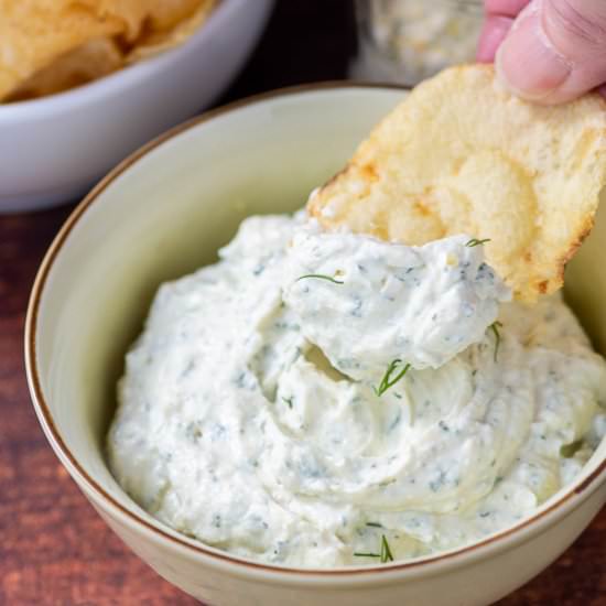 Healthy Sour Cream and Onion Mix