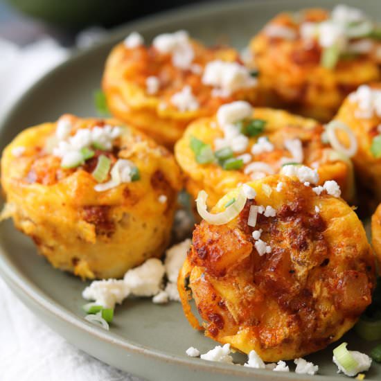 Easy Baked Chorizo Egg Bites