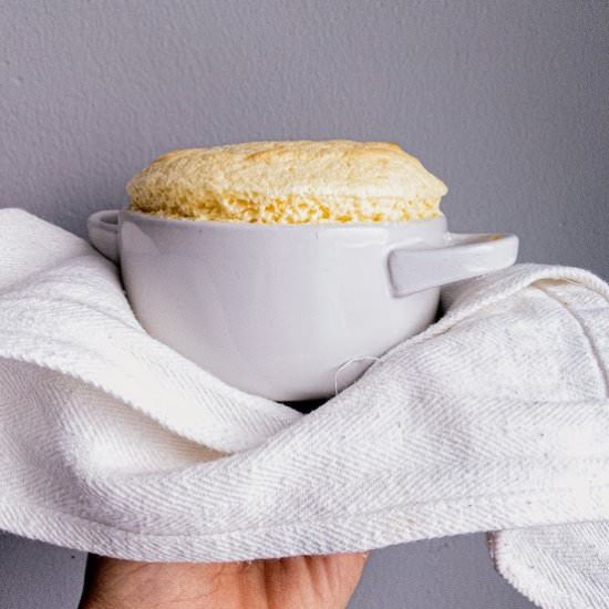 Lemon Souffle For Two