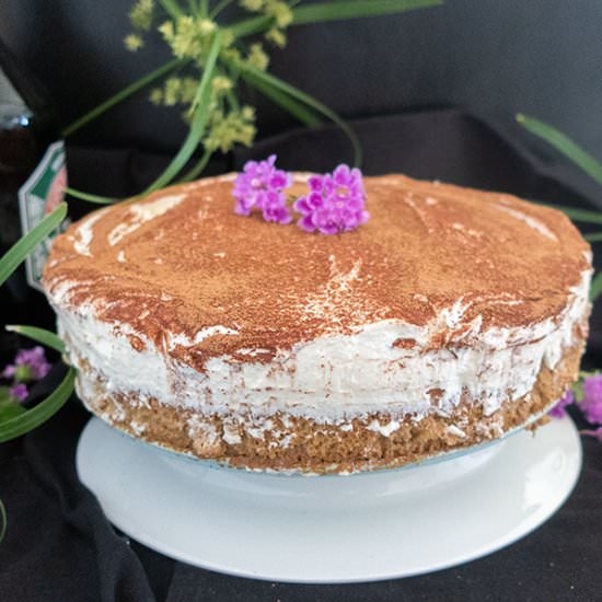 GF Irish Cream Tiramisu Cake