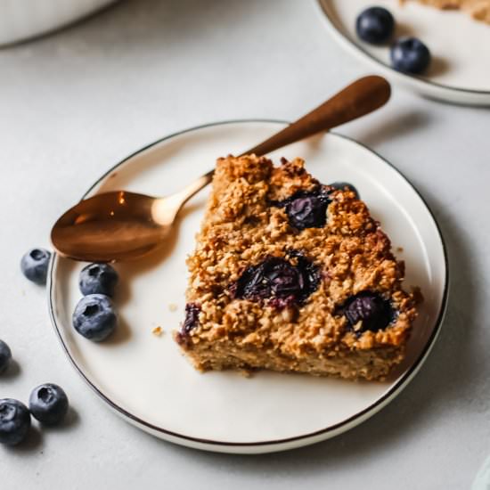 Blueberry Baked Oatmeal