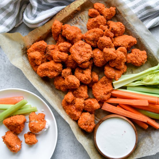 Baked Buffalo Cauliflower