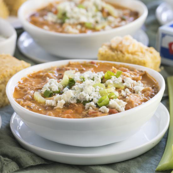 Buffalo Chicken Chili