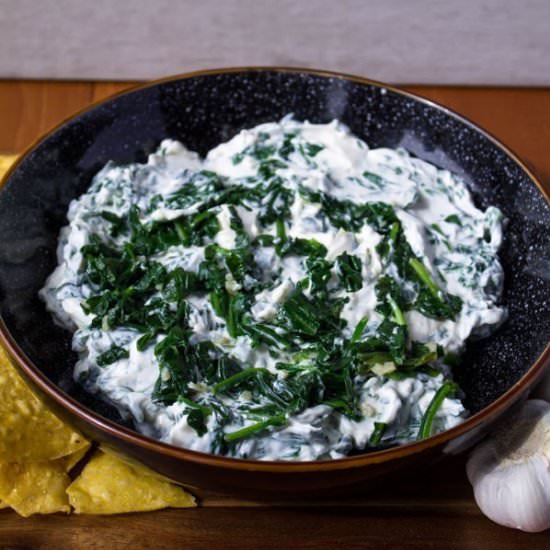 Creamy Garlic Spinach Dip