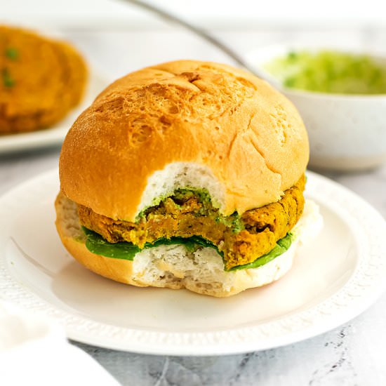 Sweet Potato Lentil Burgers