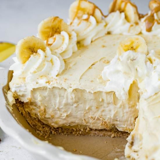 Peanut Butter Banana Cream Pie
