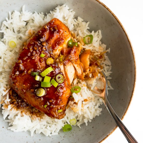 Honey Sriracha Salmon