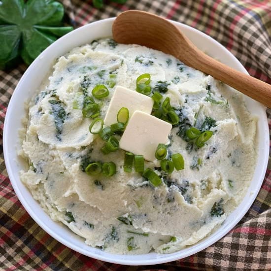 Mashed Cauliflower Colcannon