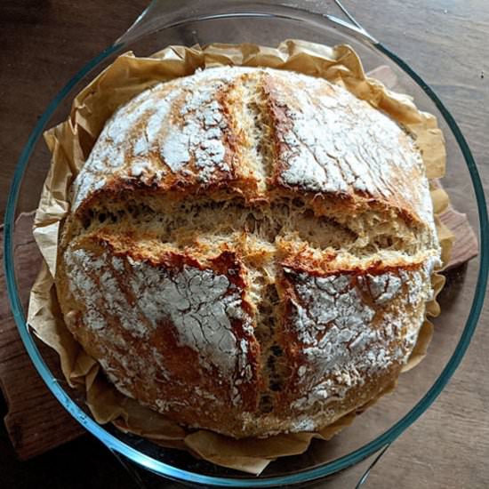 Irish Brown Bread with Honey Butter