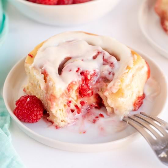 Raspberry Sweet Rolls