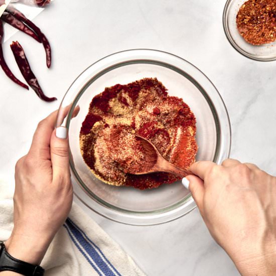 Hot and Smoky Chile Salt