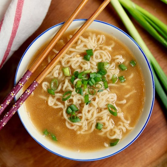 5 Minute Vegan Ramen