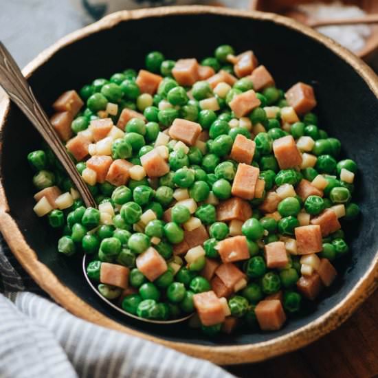 Green Peas Stir Fry