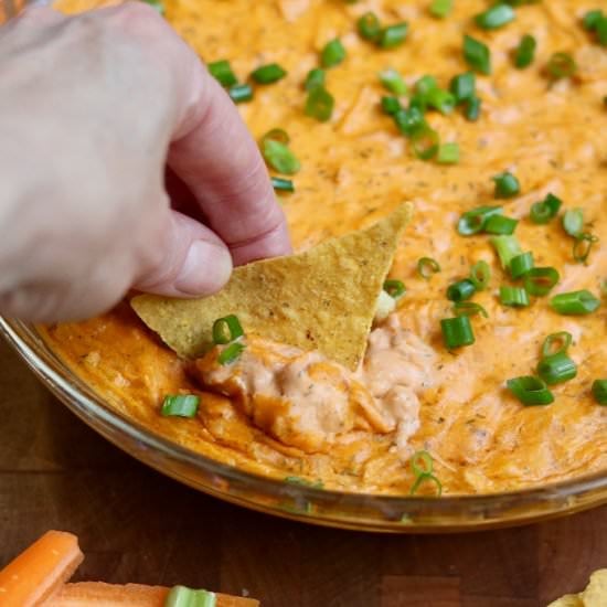 Vegan Buffalo Chicken Dip