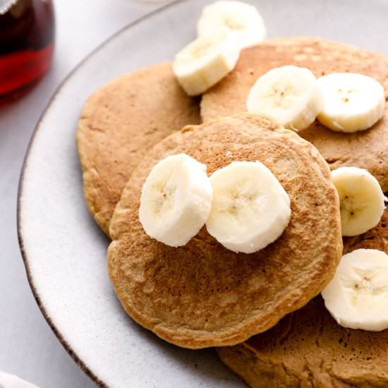 Oat Flour Pancakes