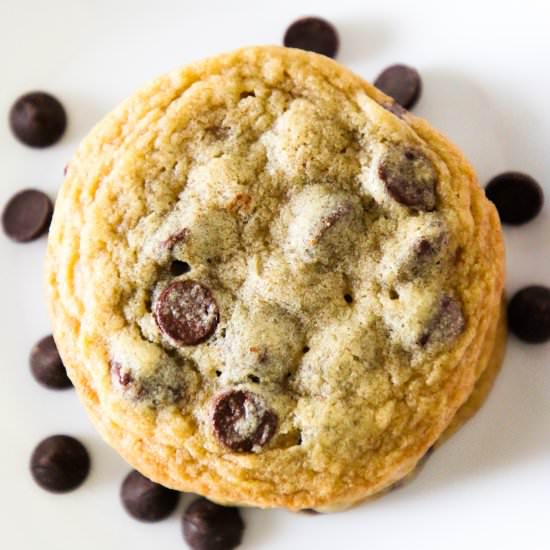 Single Serve Chocolate Chip Cookies