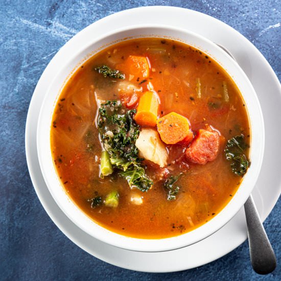 Instant Pot Vegetable Soup