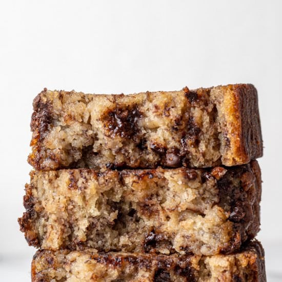 One Bowl Banana Bread