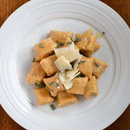 GF Butternut Squash Gnocchi