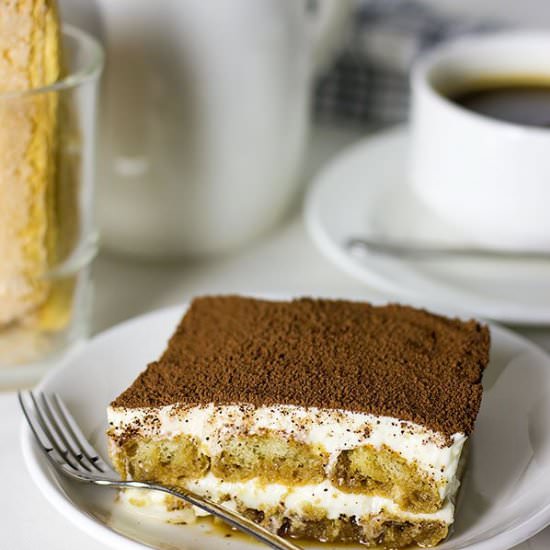 Eggless Tiramisu Recipe