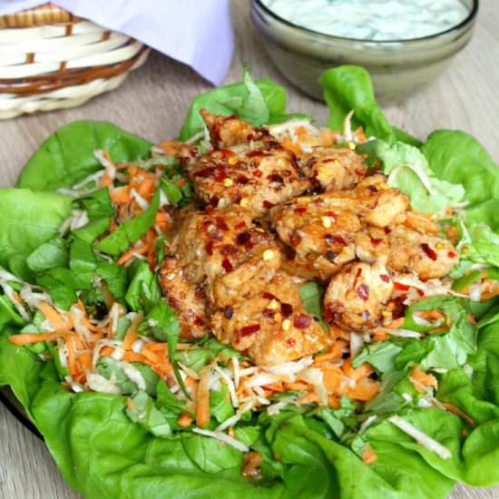 Spicy chicken salad