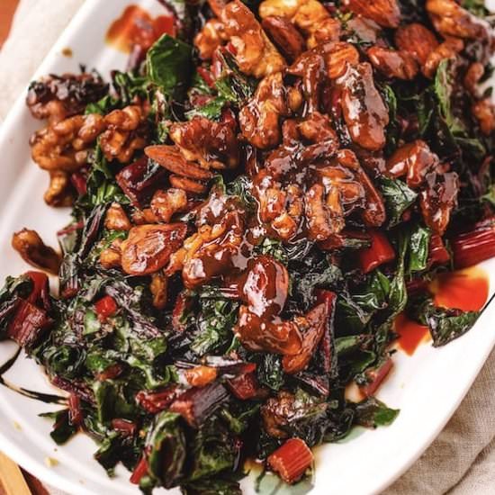 Sauteed Swiss Chard Chickpea Miso B