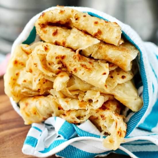 Buss Up Shut Bread Roti Paratha