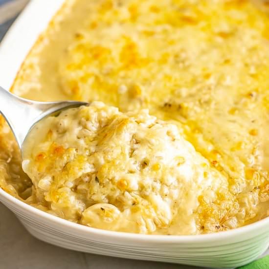 Chicken and rice casserole