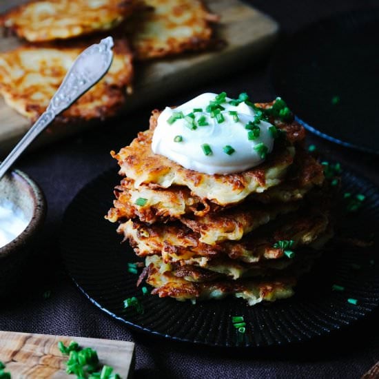 Easy German Potato Pancakes