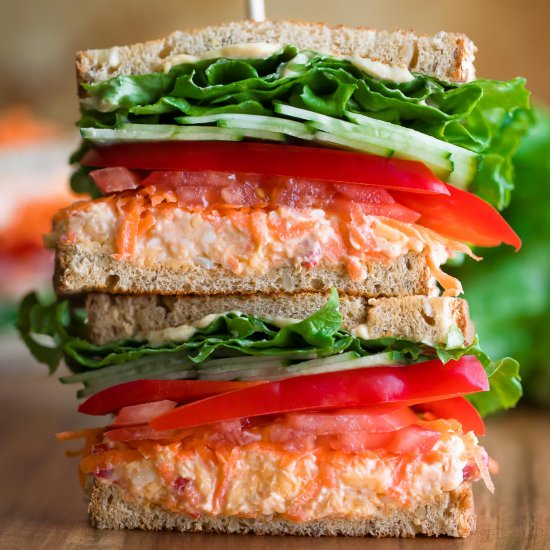 Ultimate Veggie Sandwich