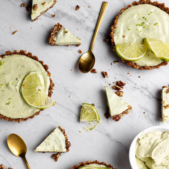 Mini No Bake Key Lime Pies