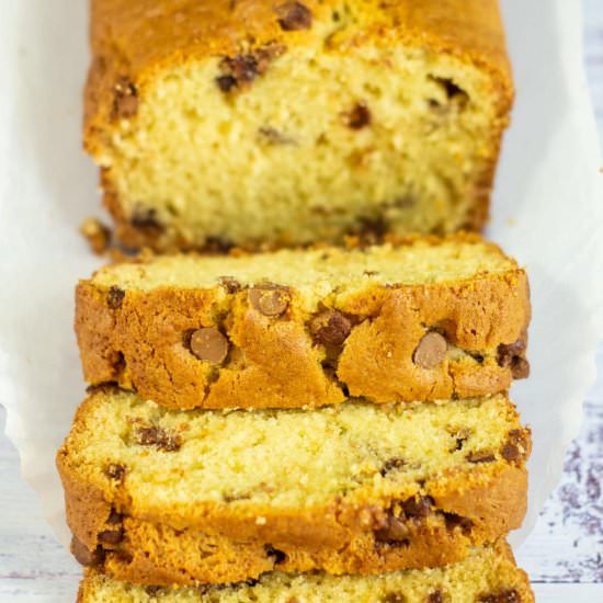 Chocolate Chip Loaf Cake