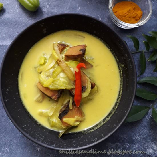 Spongegourd curry