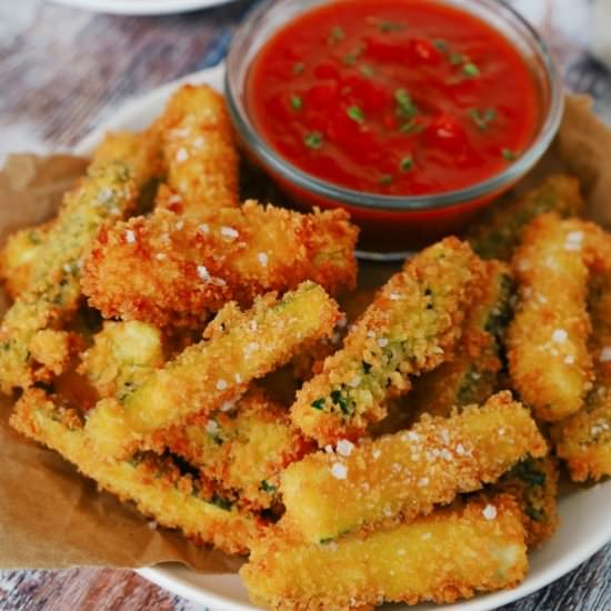 Best Fried Zucchini Sticks
