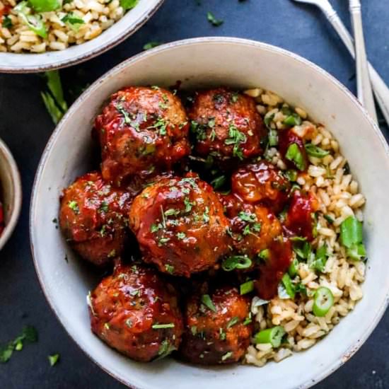 Healthy Turkey Meatballs