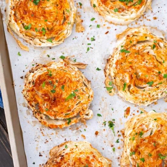 Napa Cabbage Steaks