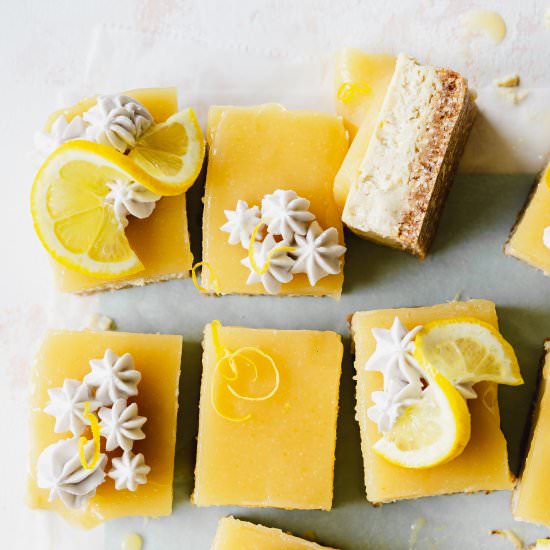 Lemon Cheesecake Bars