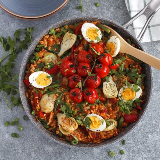 Vegetarian Paella